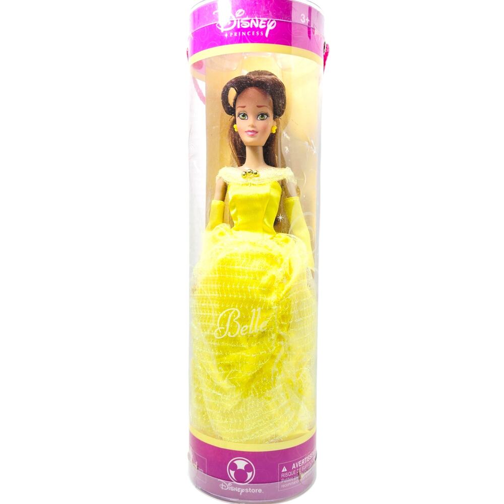 Vintage Disney Store Princess Belle Beauty and the Beast Doll New Hoop Retail